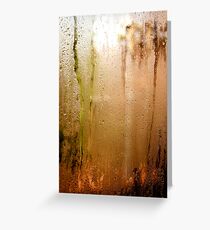 Condensation Greeting Card