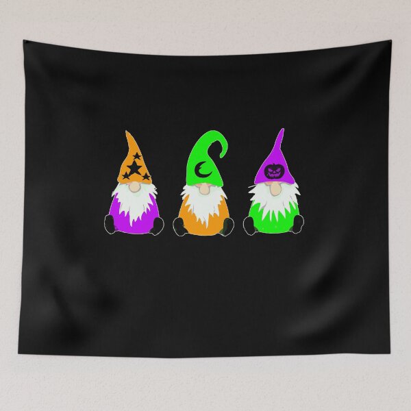 Item preview, 3 Halloween Gnomes Gnome Lovers Tomte Nisse  designed and sold by funnytshirtemp.