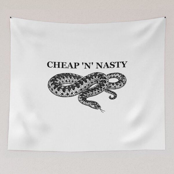 Item preview, Cheap 'n' Nasty - Black designed and sold by saechla.