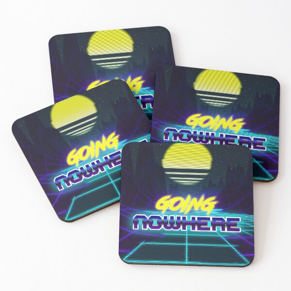 Item preview, GOING NOWHERE - Synthwave Road designed and sold by LeeSkyblu.