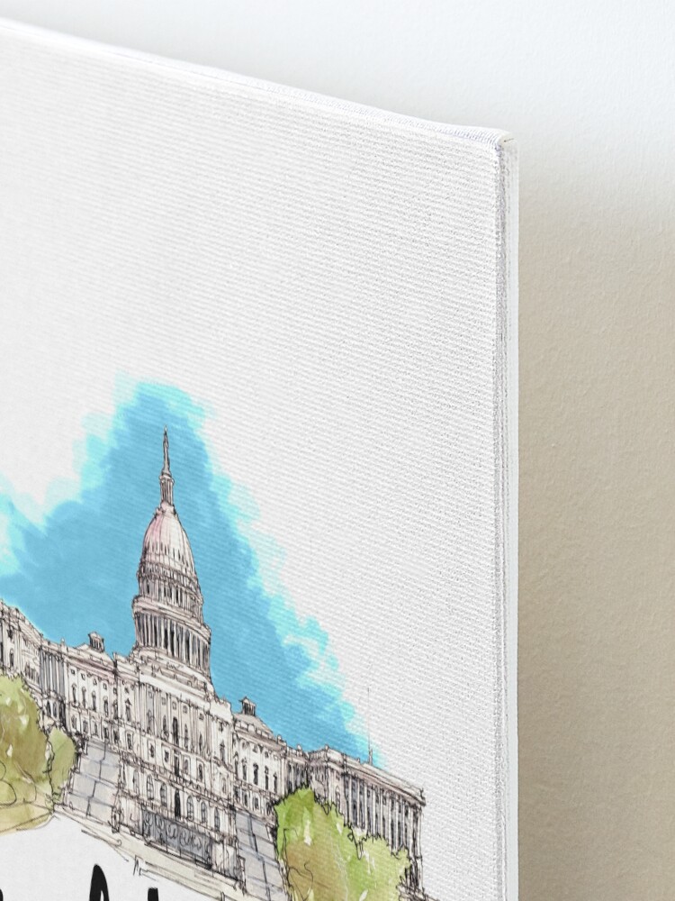 Alternate view of Washington Mounted Print