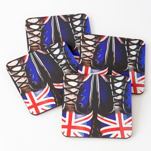Item preview, Union Jack Flag Doc Martens designed and sold by Retro Futurist.