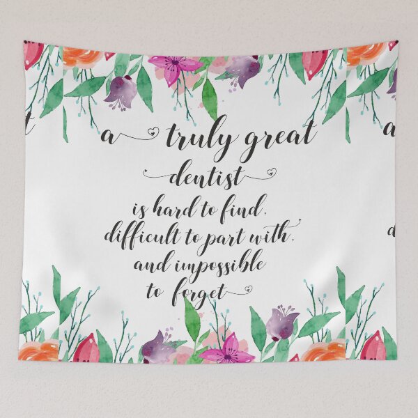 Item preview, Great Dentist Farewell gift Leaving Gift Idea - Dentist thank you Quote designed and sold by tanabe.