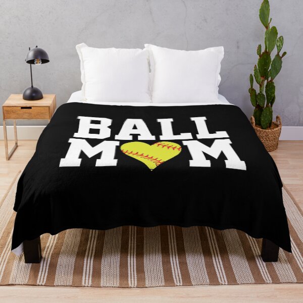 Item preview, Ball Mom Softball Heart Coach Player Trendy Mothers Gift designed and sold by PremiumDesignz.