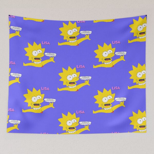 Item preview, Lisa Says Embrace Nothingness designed and sold by winkatawink.