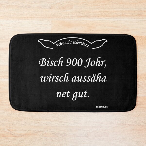Item preview, Schwoda swears - Bisch 900 Johr, wirsch ... - White designed and sold by saechla.