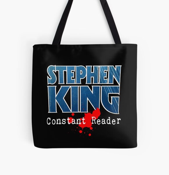 Stephen King Constant Reader All Over Print Tote Bag