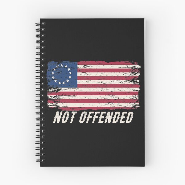 Item preview, Betsy Ross Flag Not Offended American Flag with 13 stars vintage retro 4th of July patriotic US history  designed and sold by alenaz.