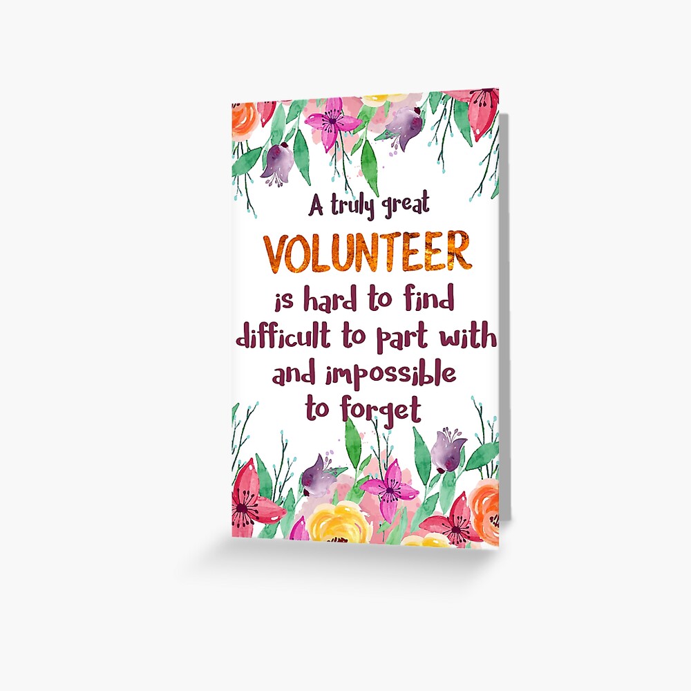 "Volunteer Farewell gift Leaving Gift Idea quote