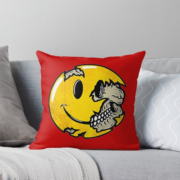 Item preview, ZOMBIE SMILEY FACE designed and sold by HAUNTERSDEPOT.