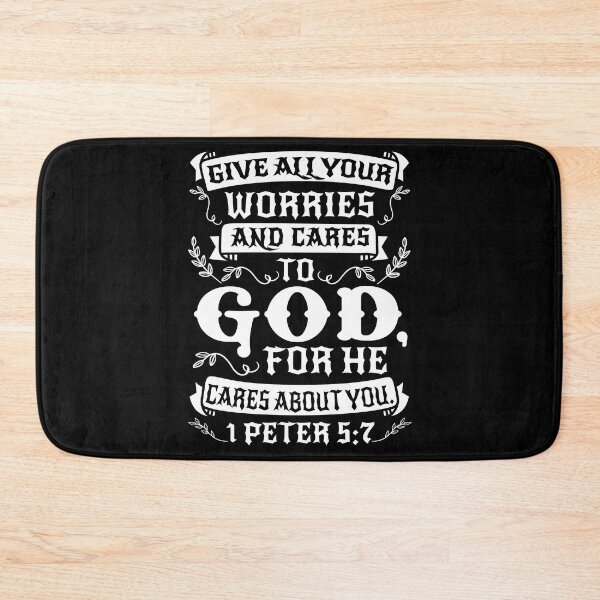 Item preview, 1 Peter 5:7 designed and sold by plushism.