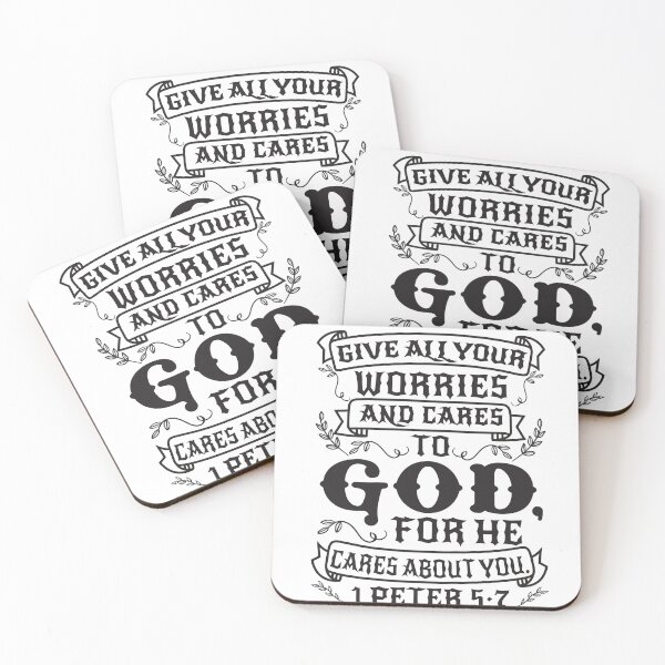 Item preview, 1 Peter 5:7 designed and sold by plushism.