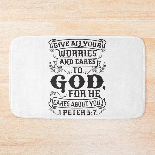 Item preview, 1 Peter 5:7 designed and sold by plushism.