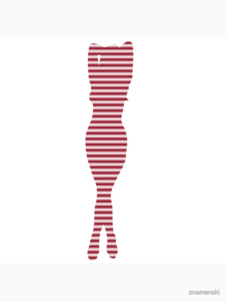 #Woman #Body #Silhouette #Clipart, anatomy, cute, sensuality, sex symbol, striped, elegance, design by znamenski