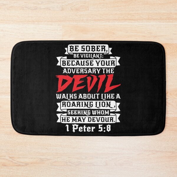 Item preview, 1 Peter 5:8 Be Sober Be Vigilant designed and sold by plushism.