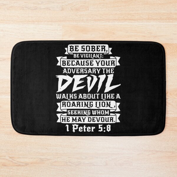 Item preview, 1 Peter 5:8 designed and sold by plushism.