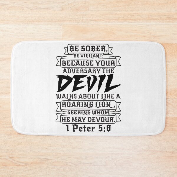 Item preview, 1 Peter 5:8 designed and sold by plushism.