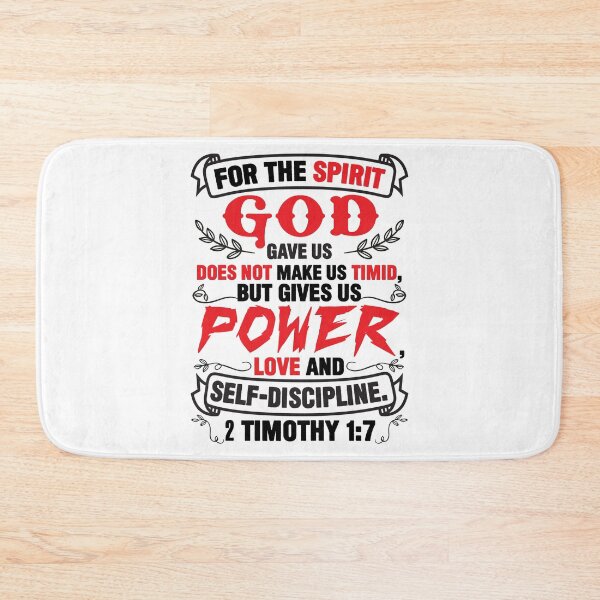 Item preview, 2 Timothy 1:7 designed and sold by plushism.