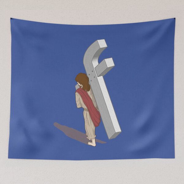 Item preview, Bearing a Cross (White)  designed and sold by baaksui.