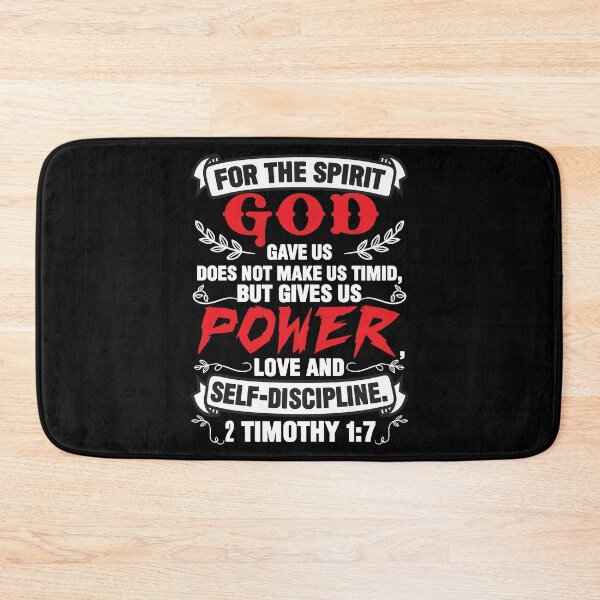 Item preview, 2 Timothy 1:7 designed and sold by plushism.