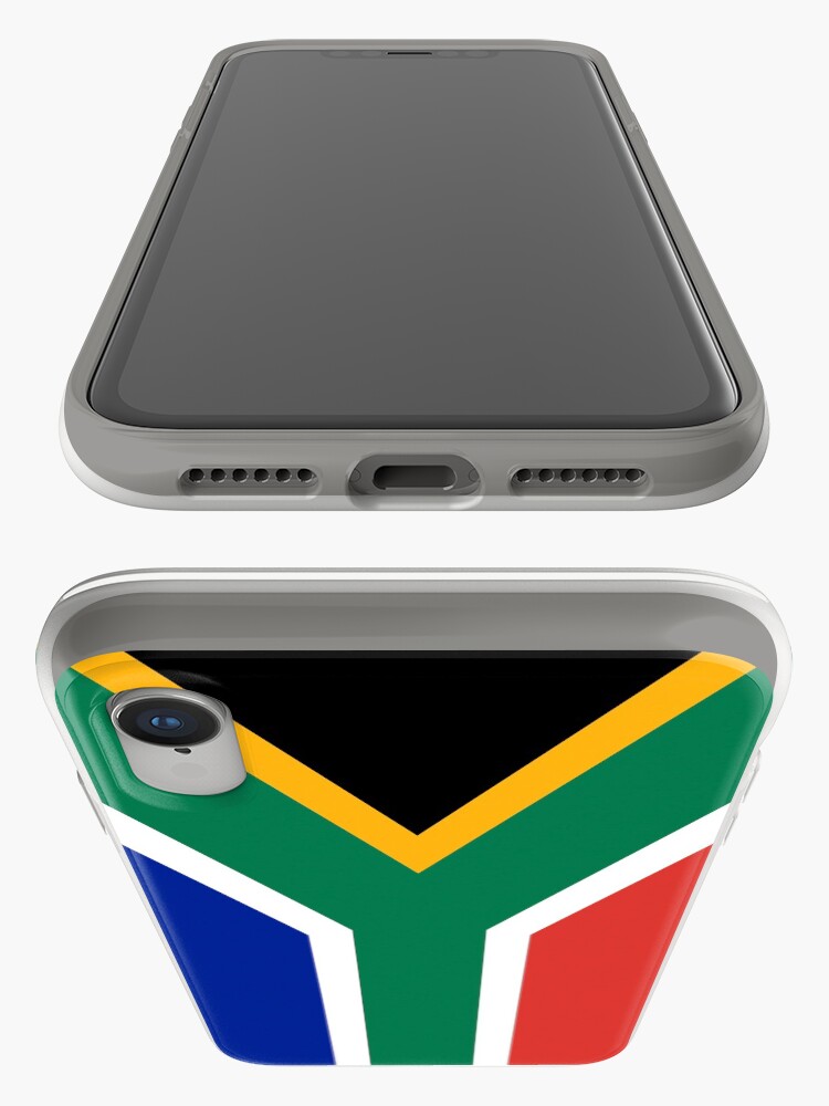 "South African Flag Phone Cases (1)" iPhone Case & Cover by mpodger