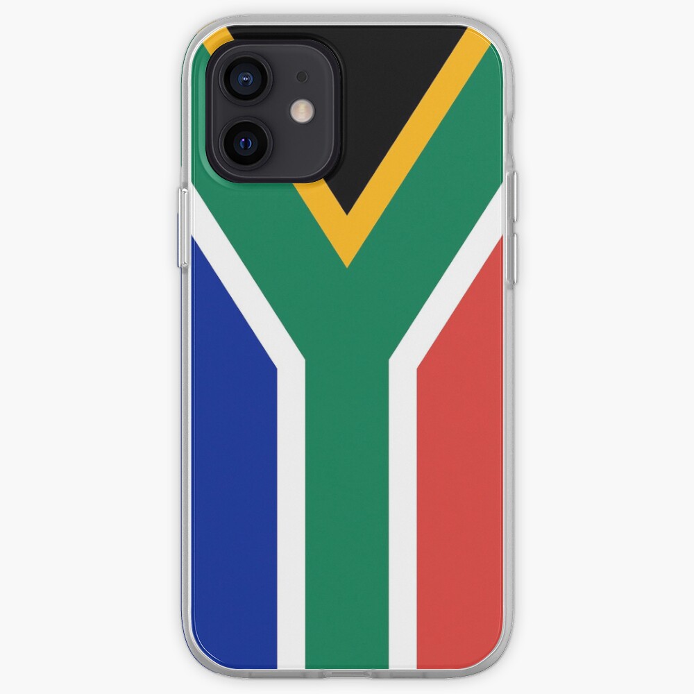 "South African Flag Phone Cases (1)" iPhone Case & Cover by mpodger