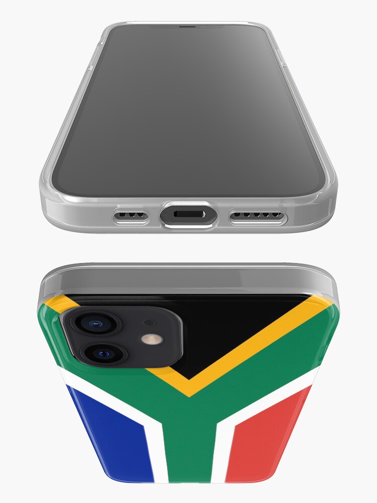 "South African Flag Phone Cases (1)" iPhone Case & Cover by mpodger