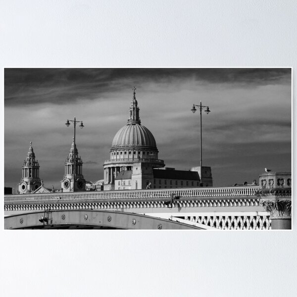 Item preview, Black and White St Paul's designed and sold by Lewis Symonds.