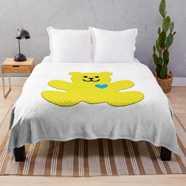 Item preview, happy yellow bear 2 designed and sold by daisydebby.