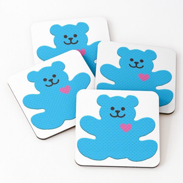 Item preview, happy blue bear designed and sold by daisydebby.