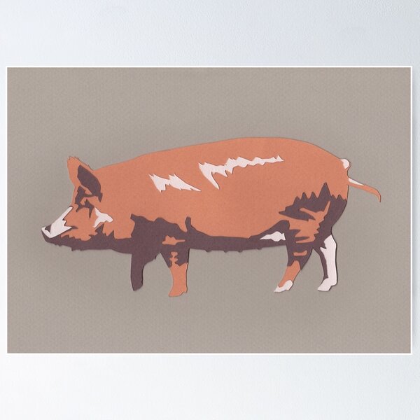 Item preview, Tamworth Pig designed and sold by thesilkmoth.