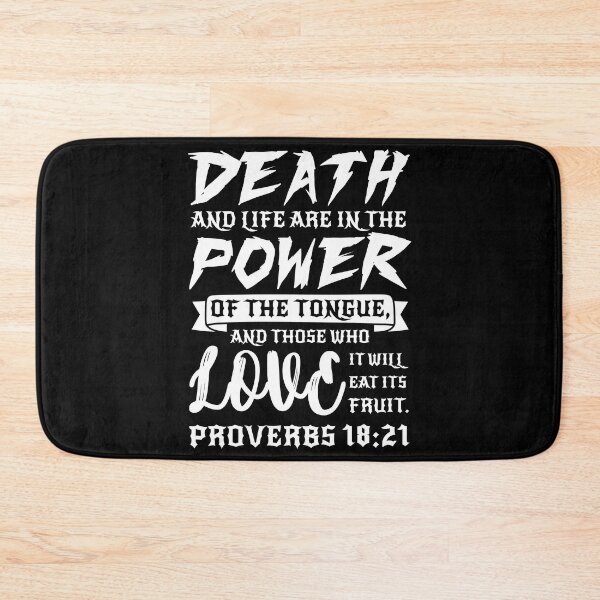 Item preview, Proverbs 18:21 designed and sold by plushism.
