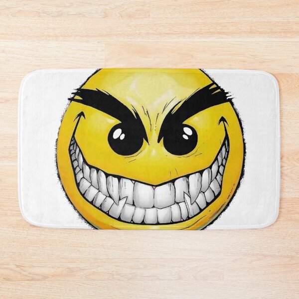 Artikelvorschau, Grinsendes Smiley-Gesicht entworfen und verkauft von HAUNTERSDEPOT.