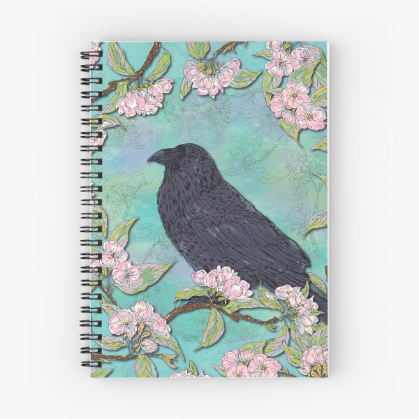 Item preview, Raven and Apple Blossom designed and sold by lottibrown.