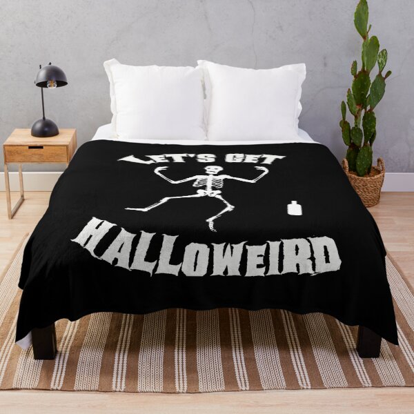 Item preview, Halloween HALLOWEIRD spider skeleton dancing designed and sold by kailukask.