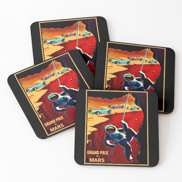 Item preview, GRAND PRIX OF MARS; Auto Racing Advertising Print designed and sold by posterbobs.