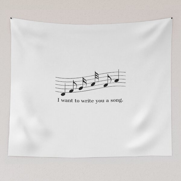 Item preview, I want to write you a song - One Direction designed and sold by mareike95.