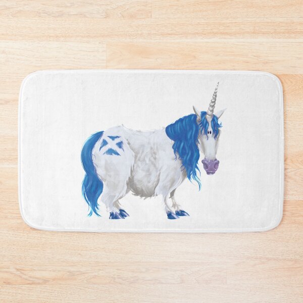 Item preview, Scottish Saltire Unicorn designed and sold by rowenaaitkenillustration.