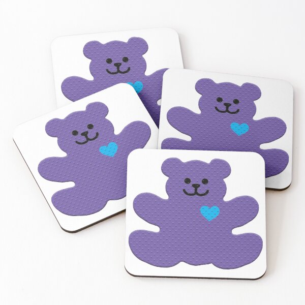 Item preview, happy purple bear 2 designed and sold by daisydebby.
