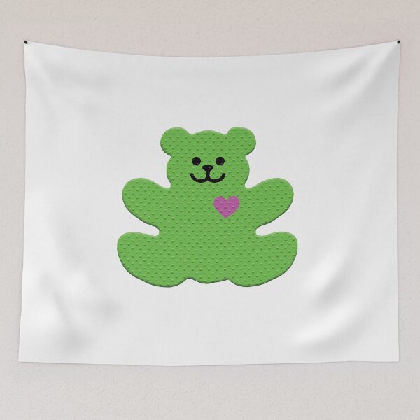 Item preview, happy green bear 2 designed and sold by daisydebby.