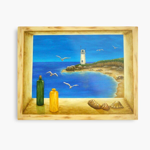 Lighthouse View Metal Print