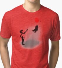 Little Black Rain Cloud Tri-blend T-Shirt