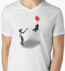 Little Black Rain Cloud Men's V-Neck T-Shirt
