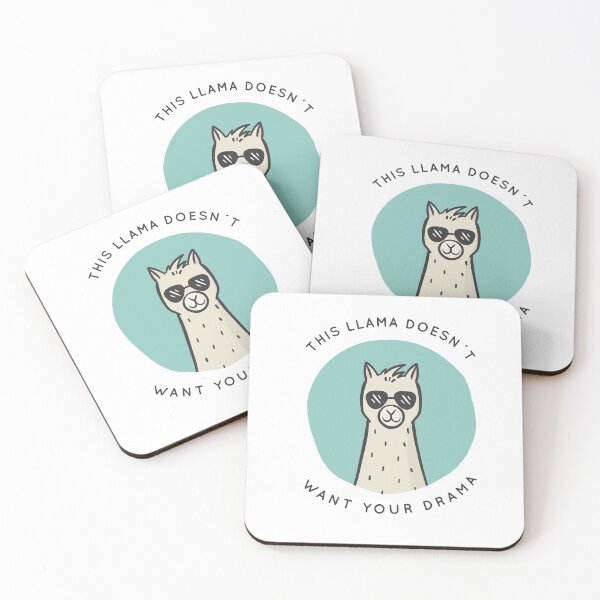 Item preview, This Llama Doesn't Want Your Drama designed and sold by TotalityDesigns.