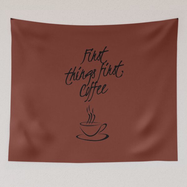 Item preview, First things first coffee designed and sold by dcanimal.