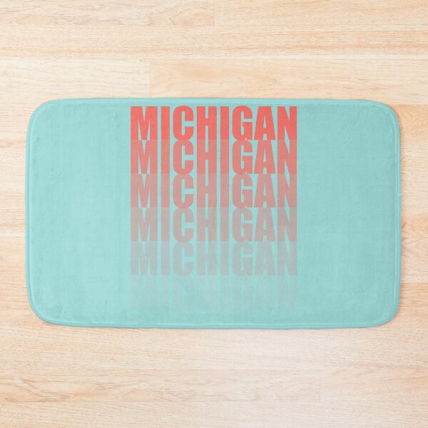 Item preview, Michigan Gradient in Living Coral designed and sold by thesadsquatch.