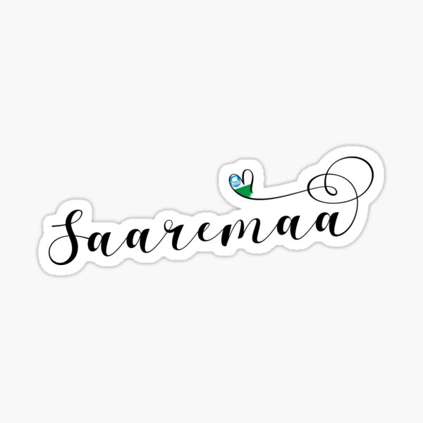Item preview, Saaremaa Flag Heart, Estonia designed and sold by Celticana.