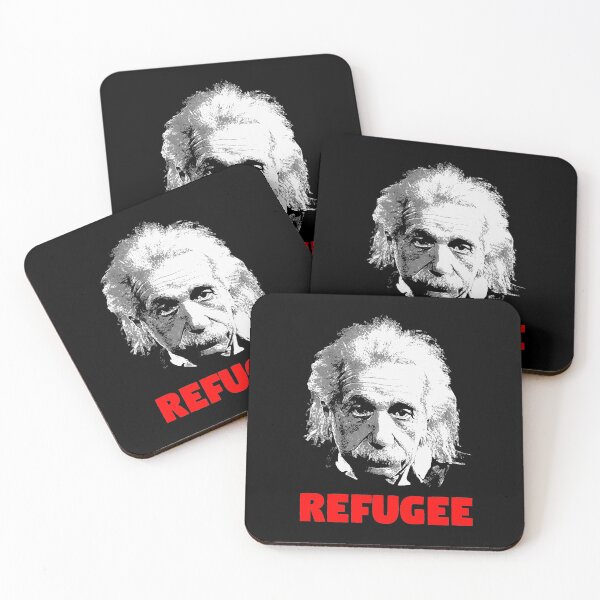 Item preview, Einstein Refugee designed and sold by StillMeadow.