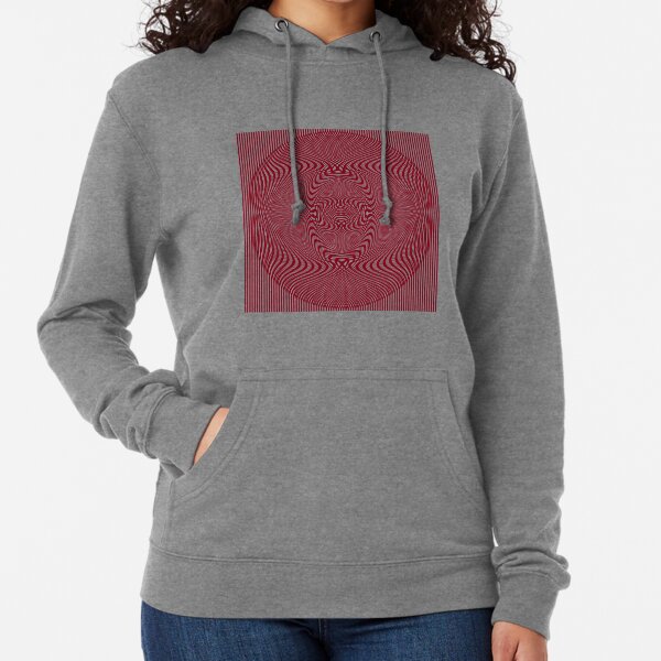 #Pattern, #abstract, #design, #illustration, geometry, illusion, intricacy, art Lightweight Hoodie