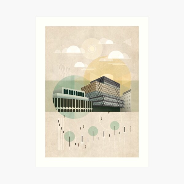 Centenary Square Art Print